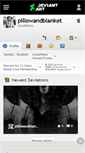 Mobile Screenshot of pillowandblanket.deviantart.com