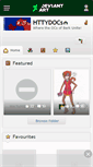 Mobile Screenshot of httydocs.deviantart.com