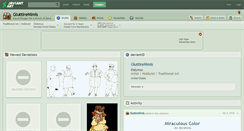 Desktop Screenshot of gluttirenimis.deviantart.com