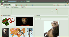 Desktop Screenshot of driellsemog.deviantart.com
