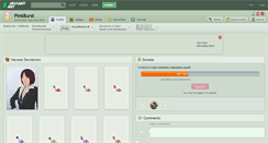 Desktop Screenshot of pinkburst.deviantart.com