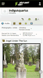 Mobile Screenshot of indigoaquarius.deviantart.com