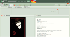 Desktop Screenshot of heruan.deviantart.com