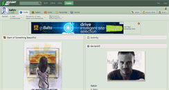 Desktop Screenshot of katzv.deviantart.com