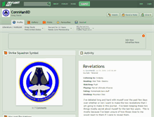 Tablet Screenshot of connman8d.deviantart.com