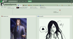 Desktop Screenshot of codenameparanormal.deviantart.com