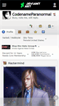 Mobile Screenshot of codenameparanormal.deviantart.com