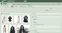 Desktop Screenshot of killjoyx.deviantart.com