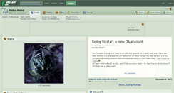 Desktop Screenshot of neko-neko.deviantart.com