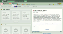 Desktop Screenshot of hkman.deviantart.com