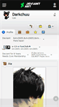 Mobile Screenshot of darkchuu.deviantart.com