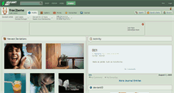 Desktop Screenshot of free2beme.deviantart.com