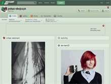 Tablet Screenshot of pokaz-obojczyk.deviantart.com