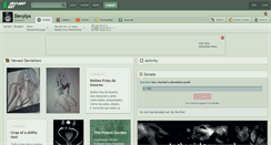 Desktop Screenshot of devylyx.deviantart.com