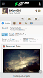 Mobile Screenshot of bklyngirl.deviantart.com