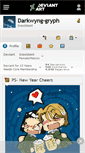 Mobile Screenshot of darkwyng-gryph.deviantart.com