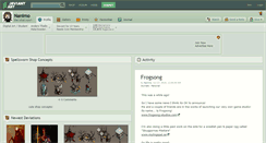 Desktop Screenshot of nanimo.deviantart.com