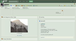 Desktop Screenshot of pathlost.deviantart.com