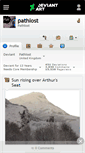 Mobile Screenshot of pathlost.deviantart.com