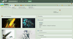 Desktop Screenshot of kingens.deviantart.com