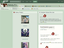 Tablet Screenshot of nisshoku-fc.deviantart.com