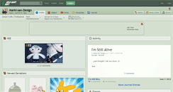 Desktop Screenshot of marki-san-design.deviantart.com