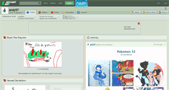 Desktop Screenshot of andy57.deviantart.com