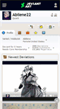 Mobile Screenshot of abilene22.deviantart.com