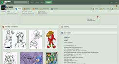 Desktop Screenshot of lurkzie.deviantart.com