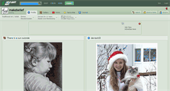 Desktop Screenshot of makebelief.deviantart.com