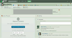 Desktop Screenshot of dto-collective.deviantart.com
