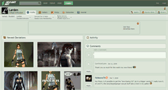 Desktop Screenshot of larden.deviantart.com