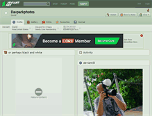 Tablet Screenshot of davparkphotos.deviantart.com