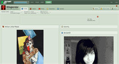 Desktop Screenshot of littleglamster.deviantart.com