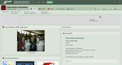 Desktop Screenshot of club-anime-minnesota.deviantart.com