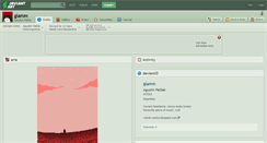 Desktop Screenshot of glamm.deviantart.com