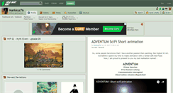 Desktop Screenshot of markkus76.deviantart.com