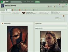 Tablet Screenshot of mattiasfahlberg.deviantart.com