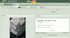 Desktop Screenshot of highlighterjuice.deviantart.com