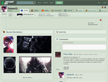 Tablet Screenshot of daisengl.deviantart.com