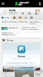 Mobile Screenshot of imrik.deviantart.com