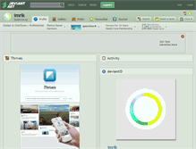 Tablet Screenshot of imrik.deviantart.com