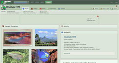 Desktop Screenshot of dinodude1979.deviantart.com