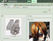 Tablet Screenshot of mroku.deviantart.com