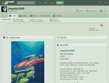 Tablet Screenshot of chopstick2000.deviantart.com