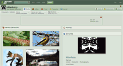 Desktop Screenshot of kittenfuzzy.deviantart.com