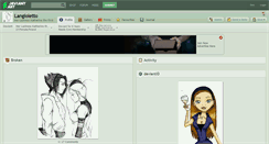 Desktop Screenshot of langioletto.deviantart.com