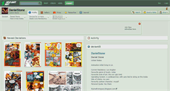 Desktop Screenshot of danielstone.deviantart.com