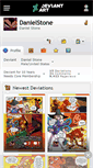Mobile Screenshot of danielstone.deviantart.com