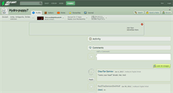 Desktop Screenshot of hydro-puppy7.deviantart.com